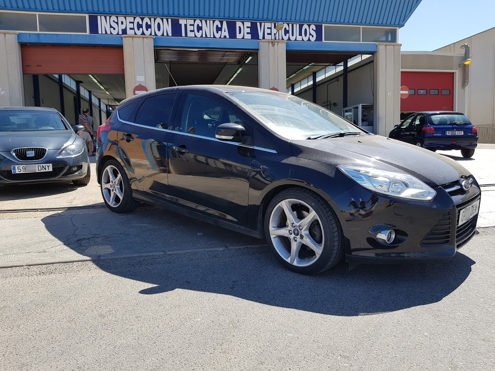 Ford Focus Sport passes ITV Test, Murcia Ford Focus Sport at ITV Test Centre